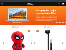 Tablet Screenshot of ishopcolombia.com